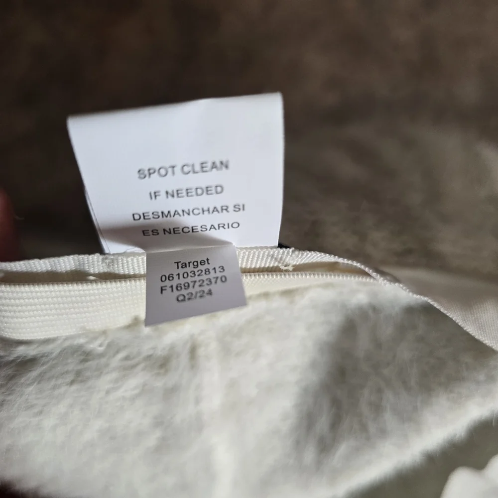 🌻NWT A New Day Brushed Bucket Hat, Cream/ Zebra Print